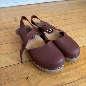MIA Leather Sofia Clogs